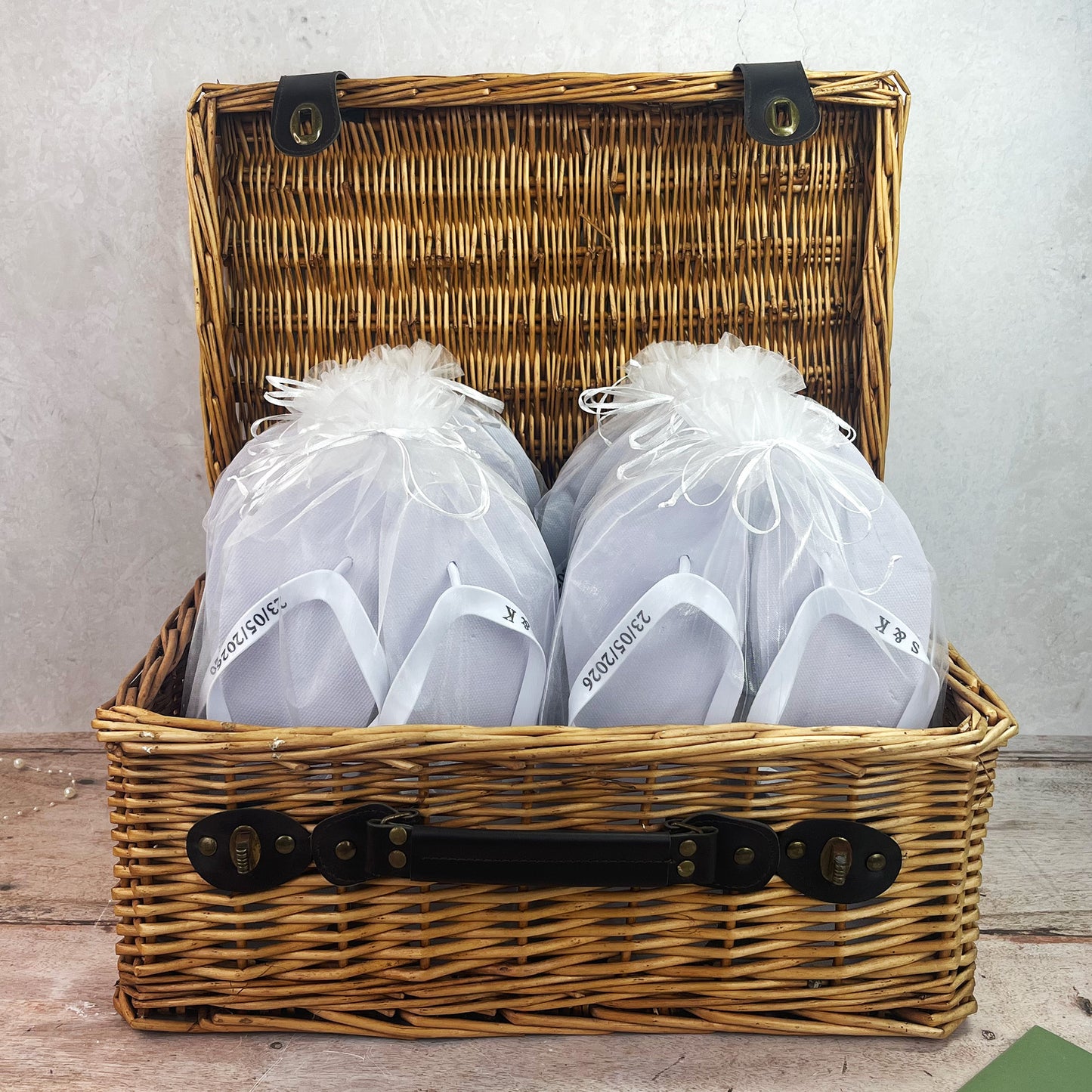 Personalised Wedding Flip Flops