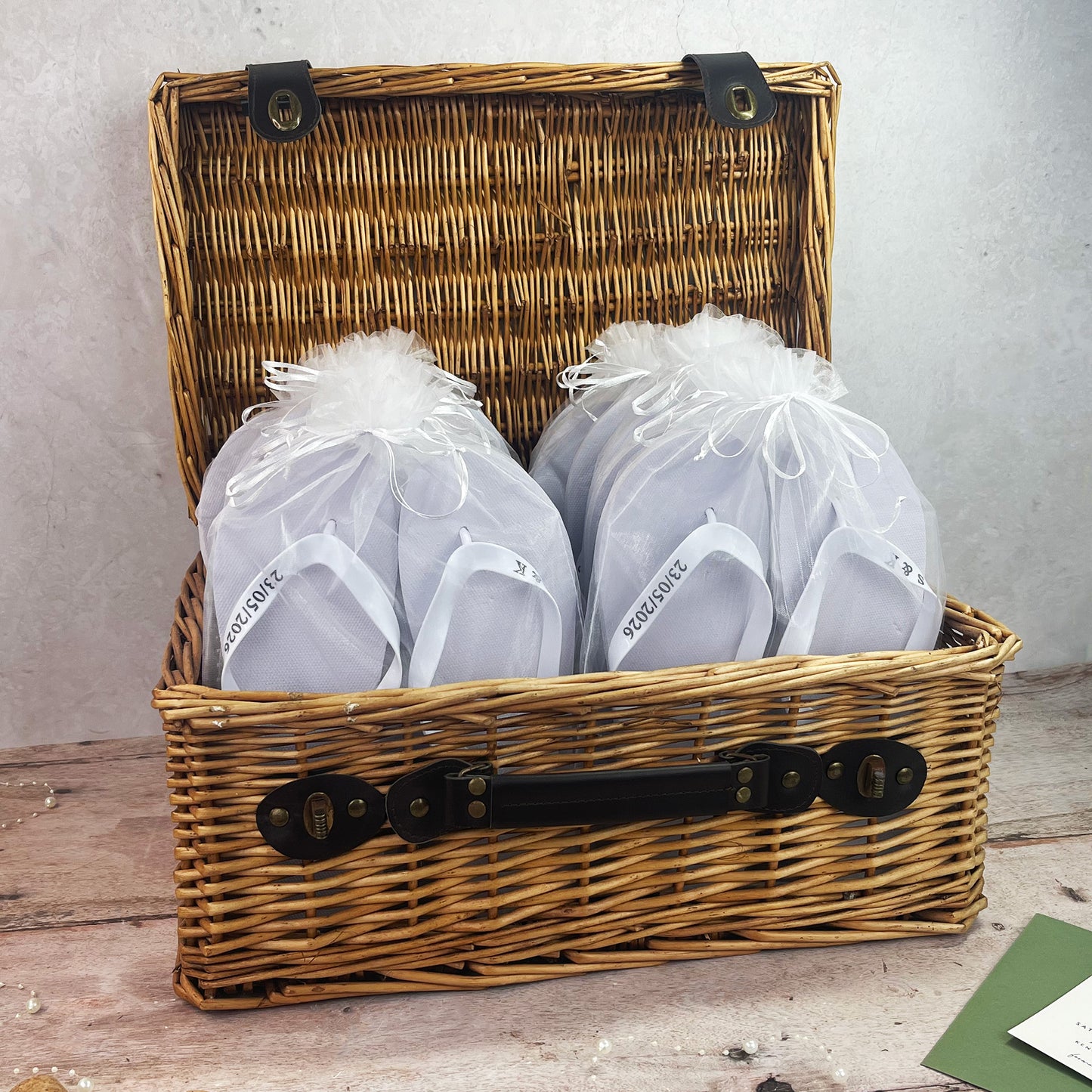 Personalised Wedding Flip Flops