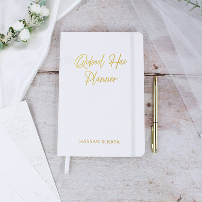 Personalised A5 Lined Quabool Hai Planner