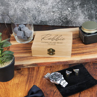 Personalised Groomsman Whiskey Stones