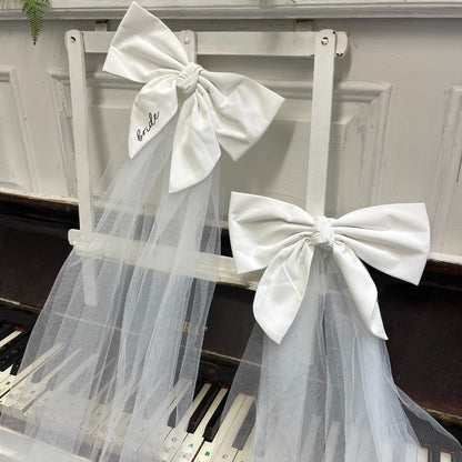 Bride Bow Veil
