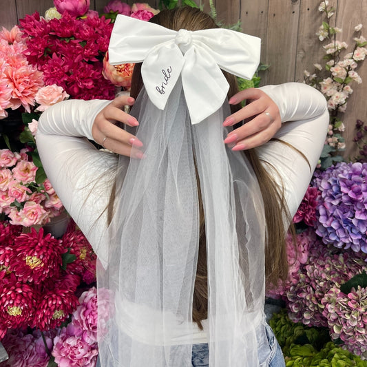 Bride Bow Veil